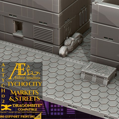 Image of AETYCH02- Tycho City: Market and Streets