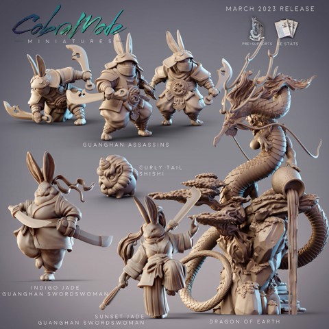 Image of CobraMode 38 March 2023 Release - Guanghan Rabbitfolk
