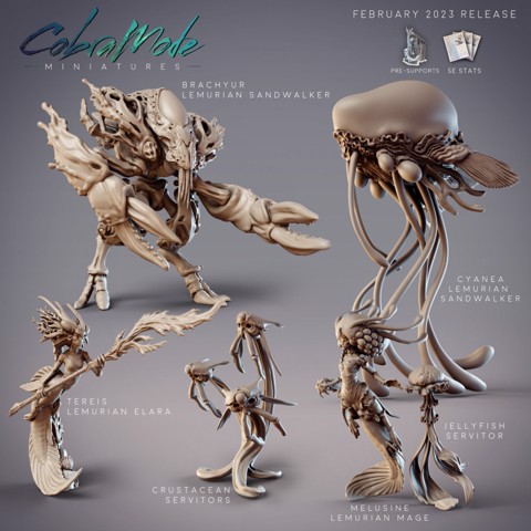 Image of CobraMode 37 February 2023 Release - Lemurian Mermaids