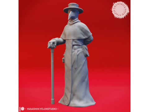 Image of Plague Doctor Cleric - Tabletop Miniature