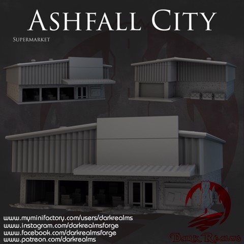 Image of Dark Realms - Ashfall City - Building 5 Supermarket