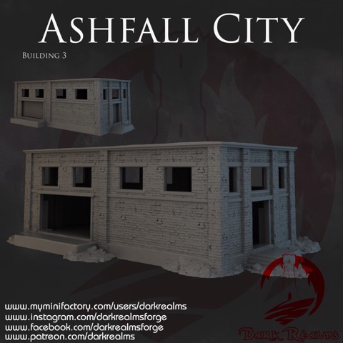 Image of Dark Realms - Ashfall City - Building 3 Warehouse