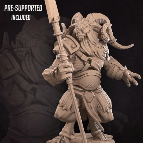 Image of Goatman Boss [CURRENT TRIBES RELEASE]