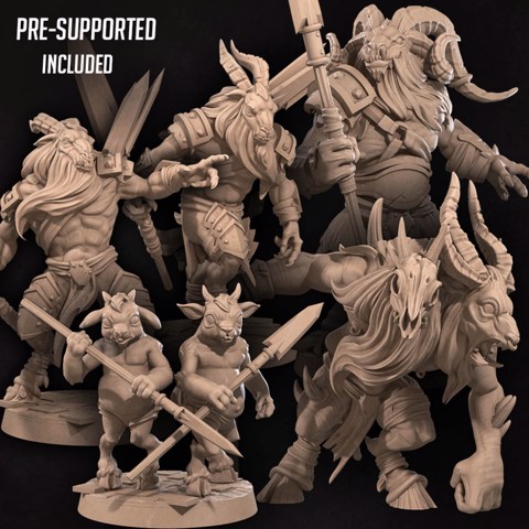 Image of Goatmen (6 Models) [CURRENT TRIBES RELEASE]