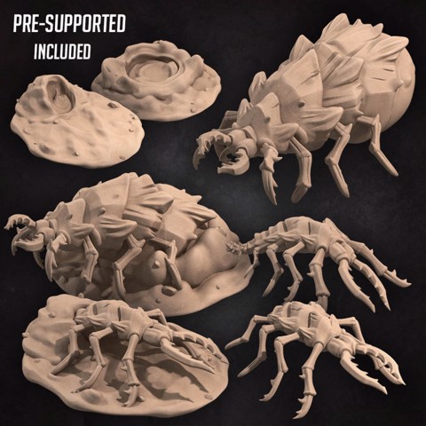 Image of Sand Maggots (5 Models) [CURRENT TRIBES RELEASE]