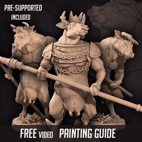Image of Hell Bovines (3 Models) [CURRENT TRIBES RELEASE]