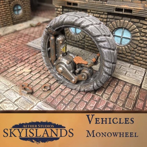 Image of KS3VEH1 – Vehicles Monowheel
