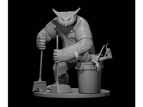 Image of Owlbear Dungeon Janitor