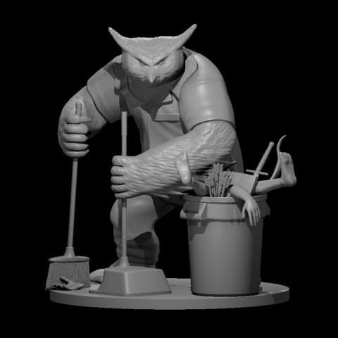 Image of Owlbear Dungeon Janitor