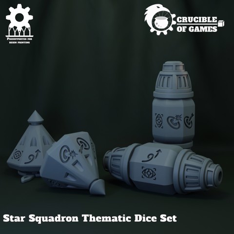 Image of Star Squadron Thematic Dice Set