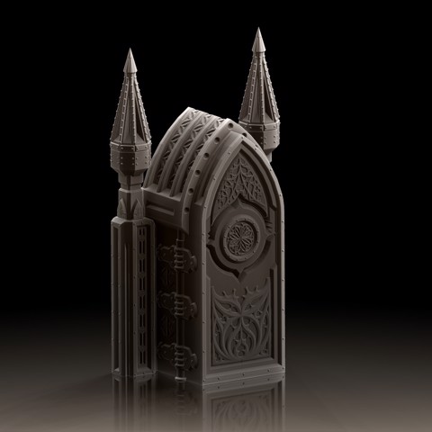 Image of Gothic Reliquary RPG Dice Holder
