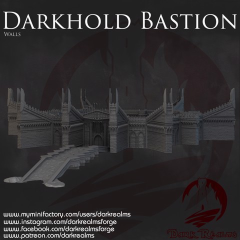 Image of Dark Realms - Darkhold Bastion - Walls