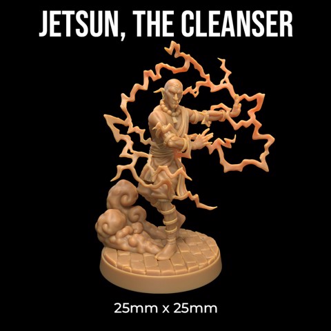 Image of Jetsun, The Cleanser | PRESUPPORTED | Masters of The Elements