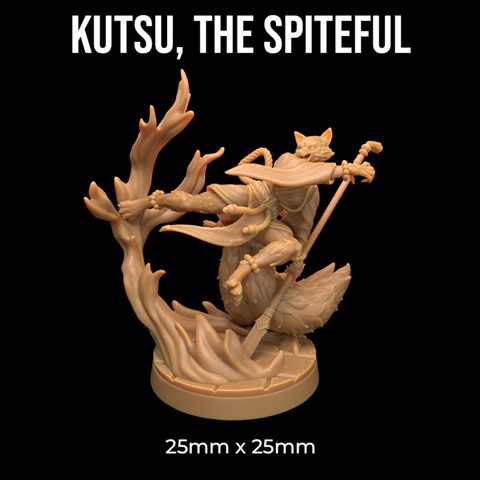 Image of Kutsu, The Spiteful | PRESUPPORTED | Masters of The Elements