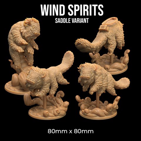 Image of Wind Spirits | PRESUPPORTED | Masters of The Elements