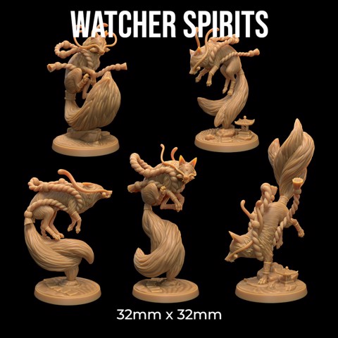 Image of Watcher Spirits | PRESUPPORTED | Masters of The Elements