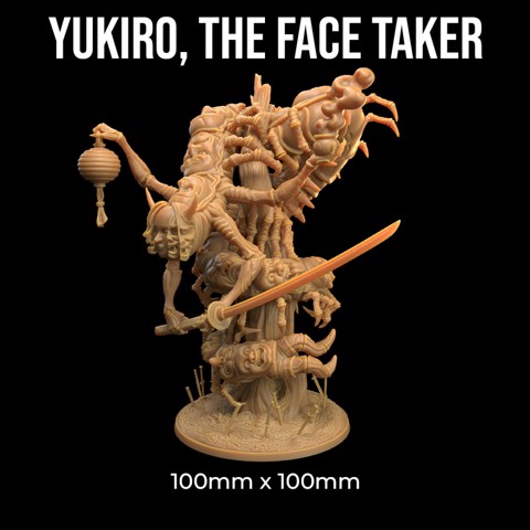 Image of Yukiro, The Face Taker | PRESUPPORTED | Masters of The Elements
