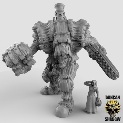 Image of Wood Golem (Pre Supported)
