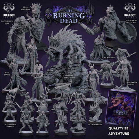 Image of The Burning Dead - May 2023 Collection (+5e Quality Adventure)