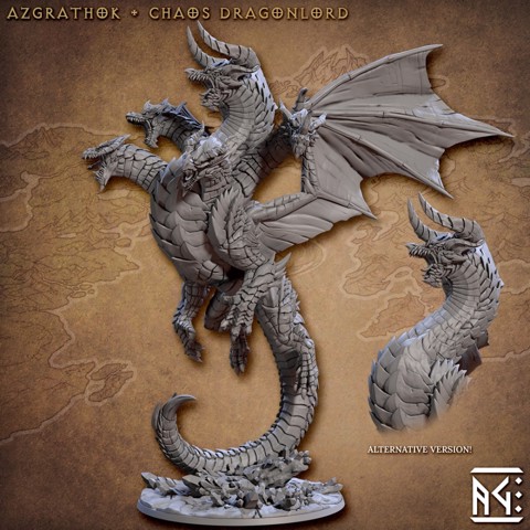 Image of Azgrathok – The Chaos Dragonlord (Draconian Scourge)