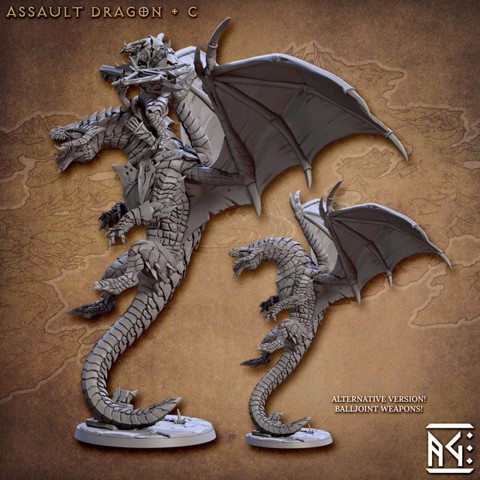 Image of Assault Dragon - C (Draconian Scourge)
