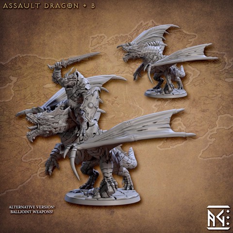 Image of Assault Dragon - B (Draconian Scourge)
