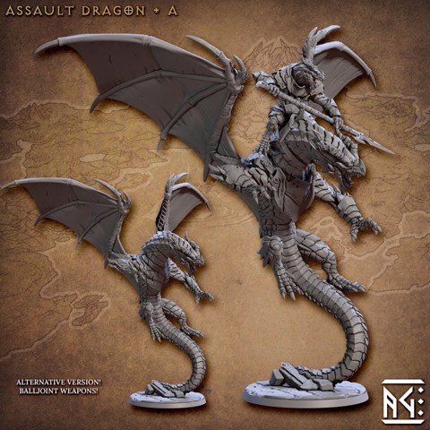 Image of Assault Dragon - A (Draconian Scourge)