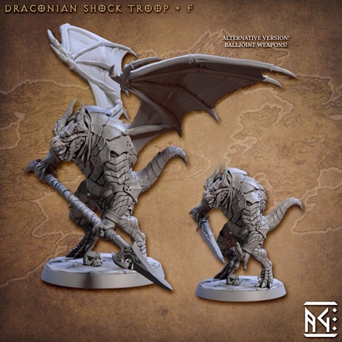 Image of Draconian Shock Troop - F (Draconian Scourge)