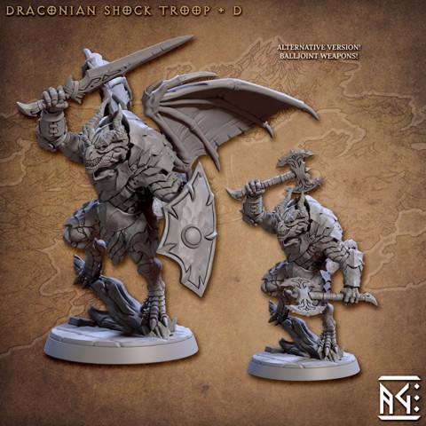 Image of Draconian Shock Troop - D (Draconian Scourge)