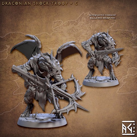 Image of Draconian Shock Troop - C (Draconian Scourge)