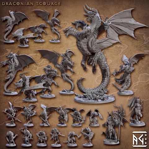 Image of Draconian Scourge (Complete Set - 50)