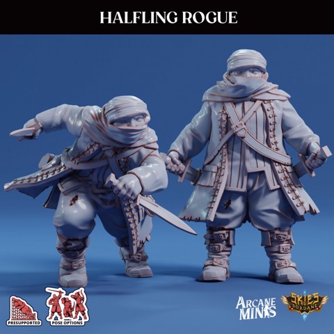 Image of Halfling Rogue - Pirate