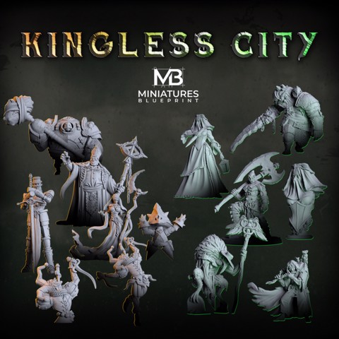 Image of KINGLESS CITY - Full Pack