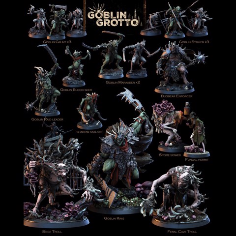 Image of Goblin Grotto: Miniatures Collection