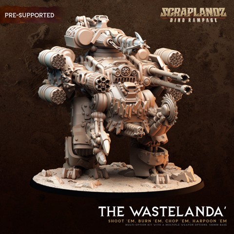 Image of The Wastelander Mech - Dark Gods Scraplandz
