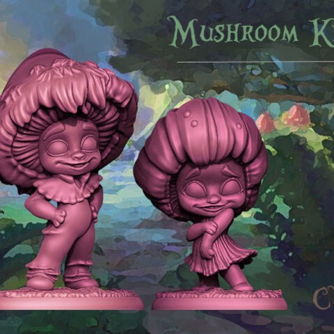 Image of Mushroom Twins