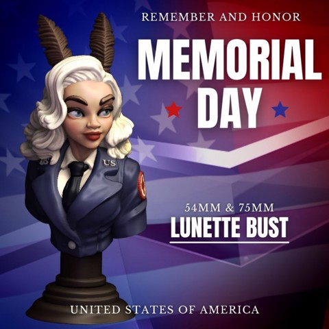 Image of Memorial Day Lunette