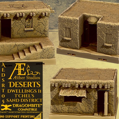 Image of AEDSRT05 – Desert Dwellings II - T'chel's Sand District