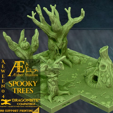 Image of AEWEEN04 - Spooky Trees