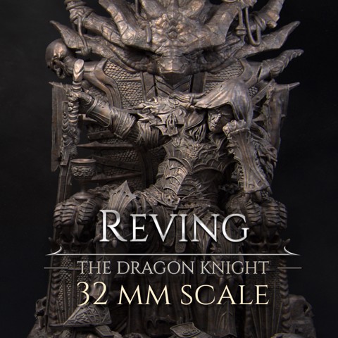 Image of 32mm Dragon Knight [presupported]