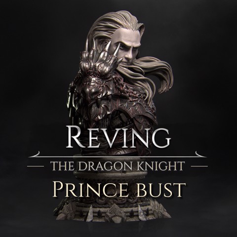 Image of Dragon Knight Prince Bust [presupported]