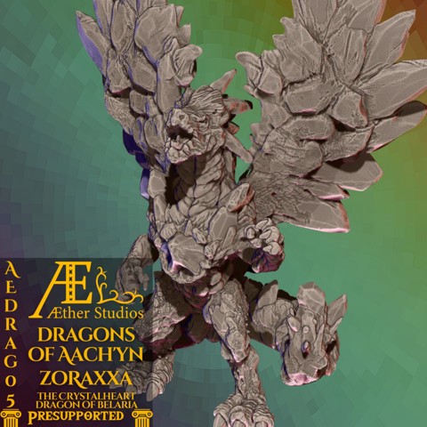 Image of AEDRAG05 - Dragons of Aach'yn: Zoraxxa