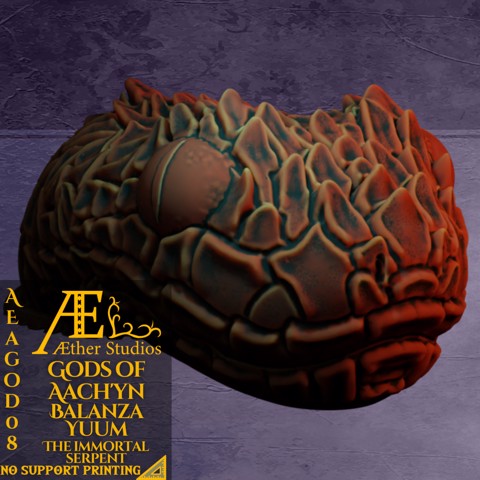 Image of AEAGOD08 - Gods of Aach'yn - Balanza Yuum