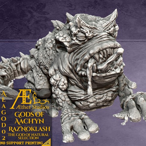 Image of AEAGOD02 - Gods of Aach'yn - Raz'Noklash