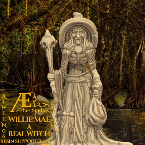 Image of AEWEEN06 - Willie Mae, A Real Witch