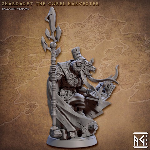 Image of Shardaket - the Cruel Harvester (Sandfang Ratkins)