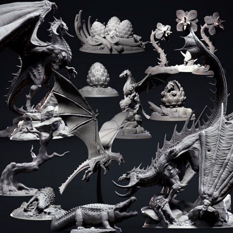 Image of Black dragon pack