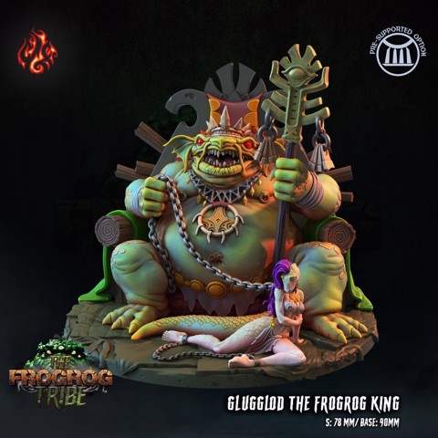 Image of Glugglod the Frogrog King
