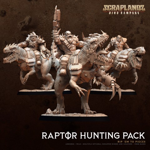 Image of Raptor Riders - Dark Gods Scraplandz