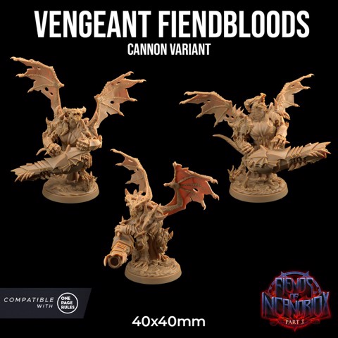 Image of Vengeant Fiendbloods | PRESUPPORTED | Fiends of Incandriox Pt. 3